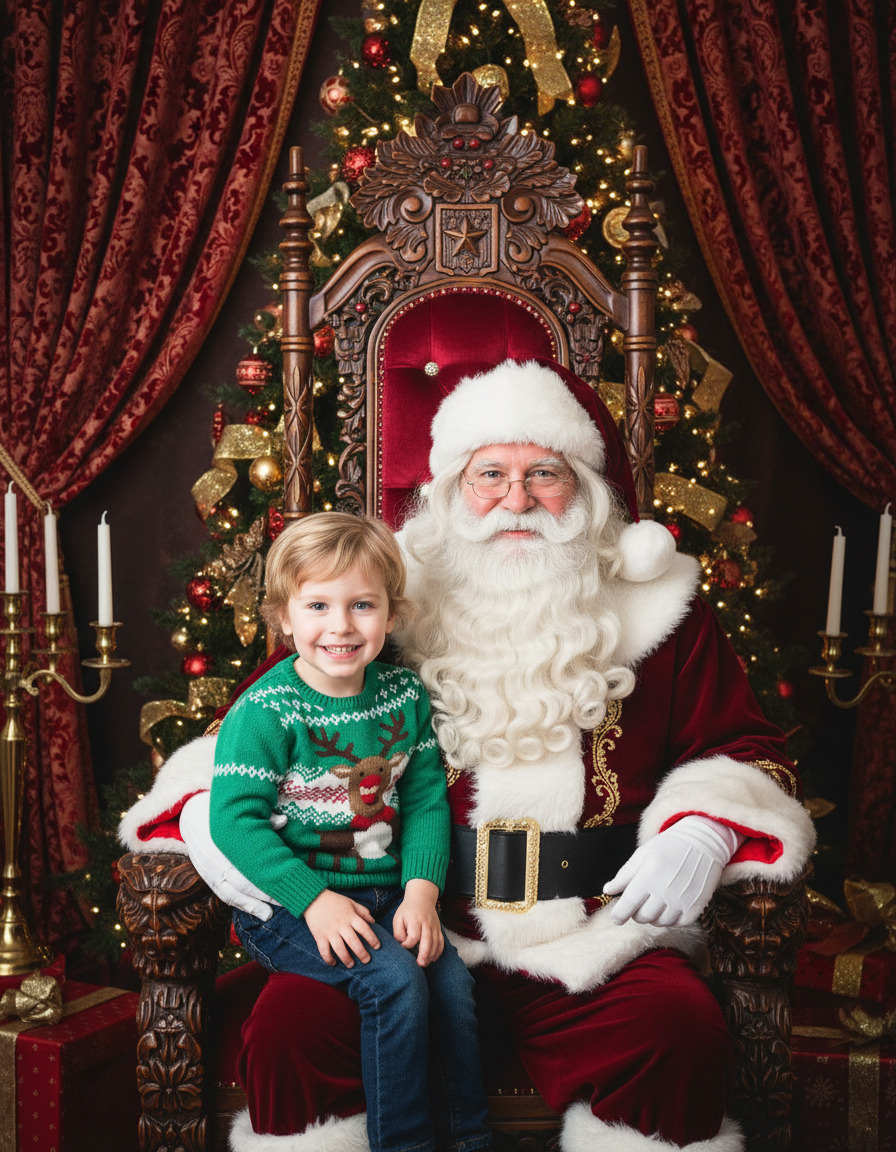 Magic Santa Photo