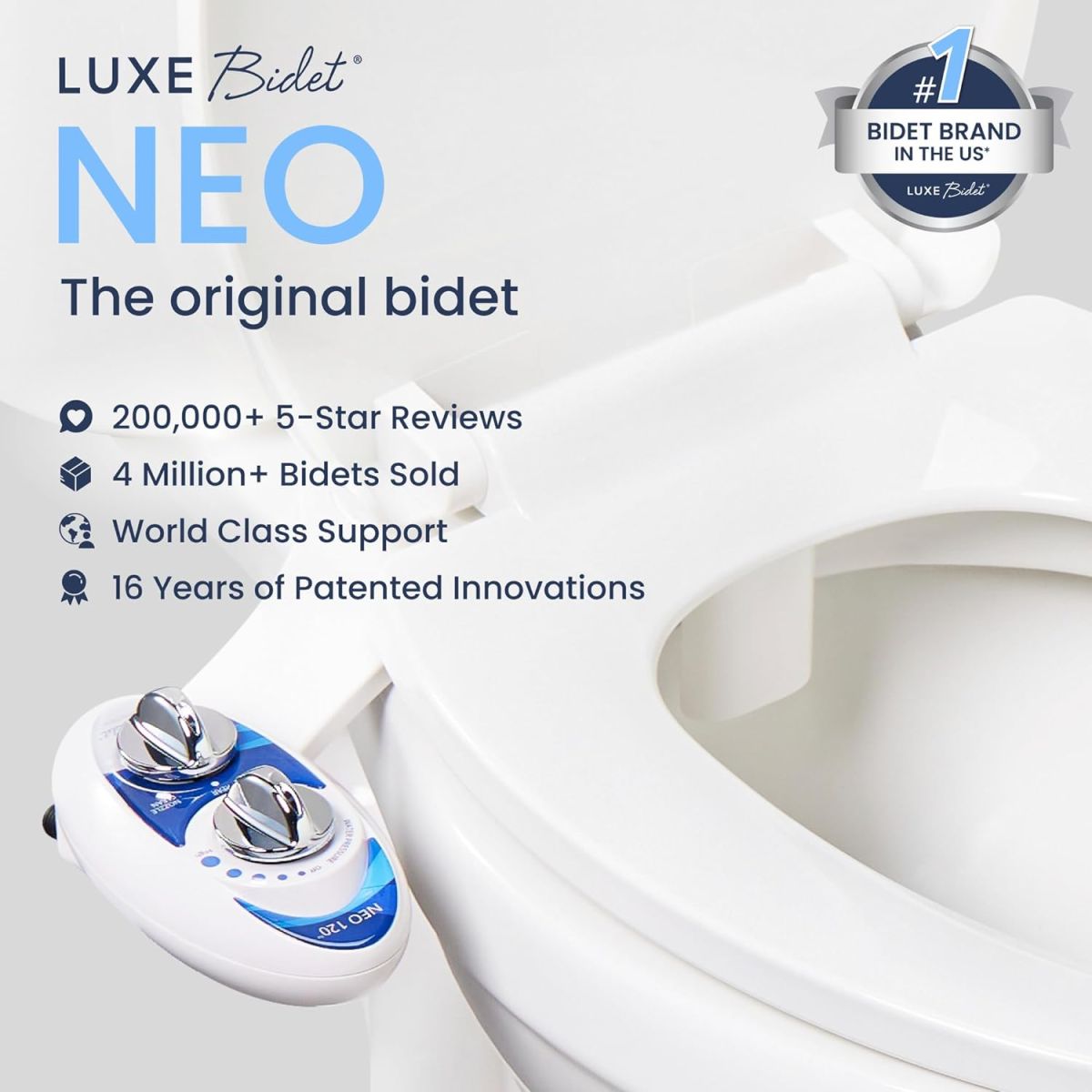 Experience Unmatched Comfort with the Luxe Bidet – The Next-Level Bathroom Revolution