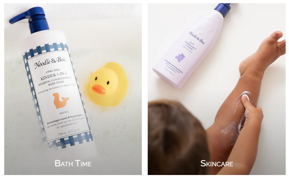 Discover the Gentle Touch of Noodle and Boo - Natural Maternity and Baby Skin Care for Sensitive Skin